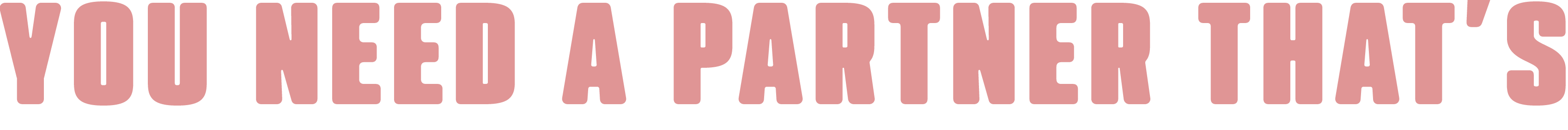 You need a partner that's